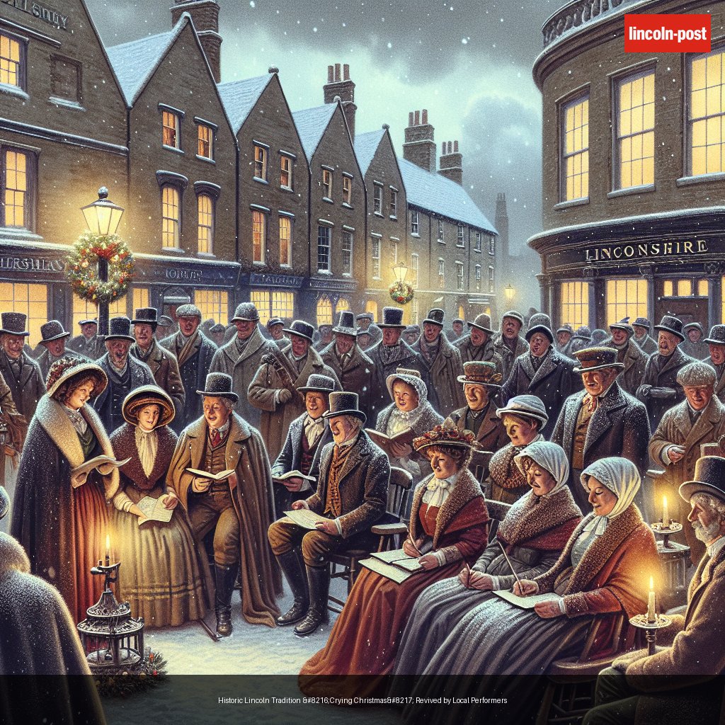 Historic Lincoln Tradition ‘Crying Christmas’ Revived by Local Performers