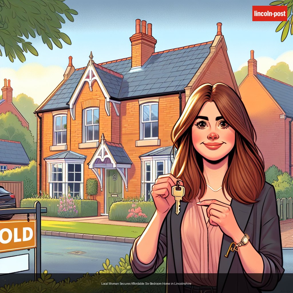 Local Woman Secures Affordable Six-Bedroom Home in Lincolnshire