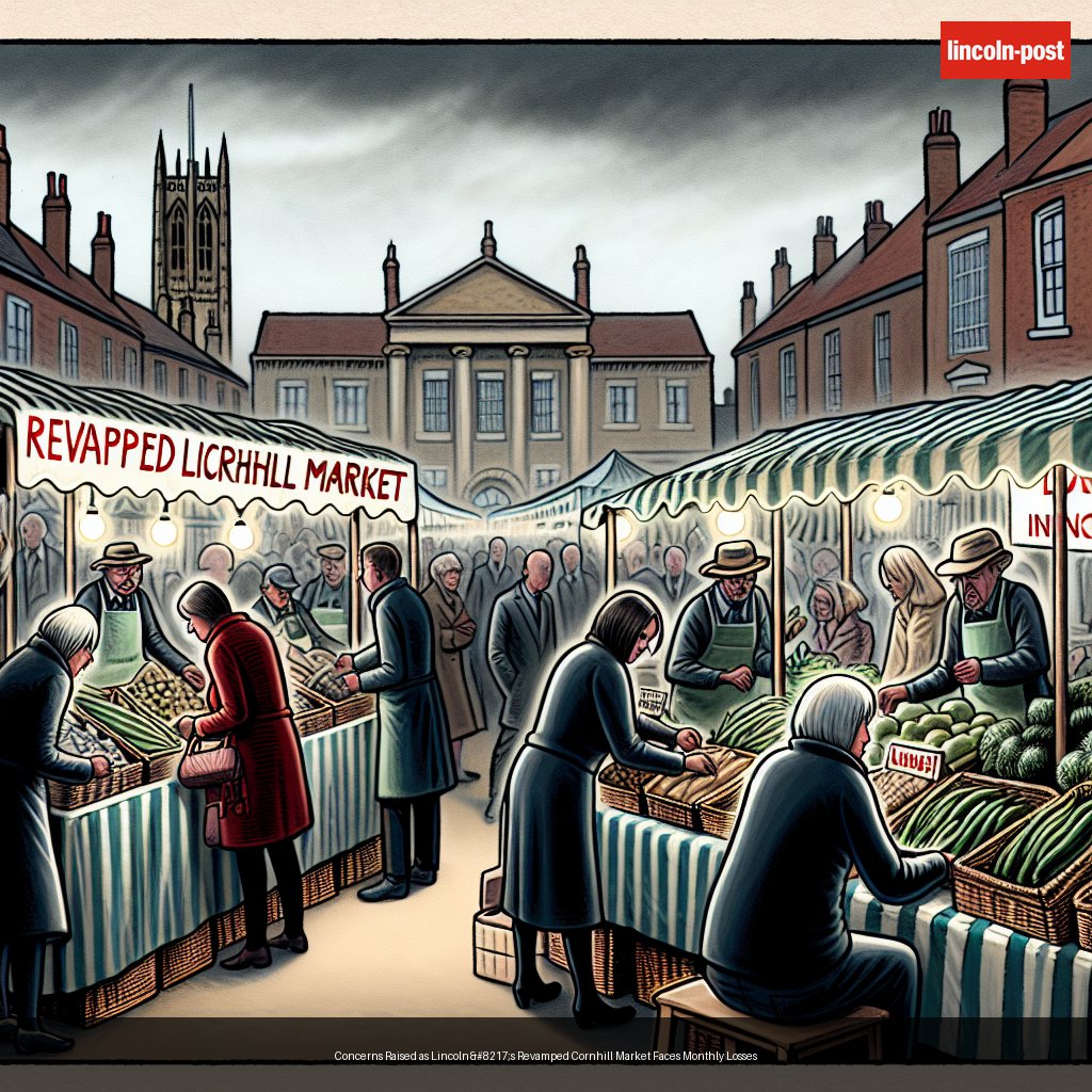 Concerns Raised as Lincoln’s Revamped Cornhill Market Faces Monthly Losses