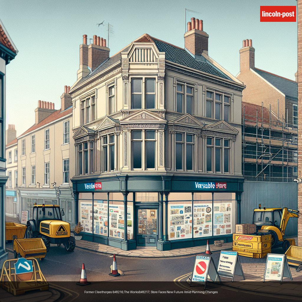 Former Cleethorpes ‘The Works’ Store Faces New Future Amid Planning Changes