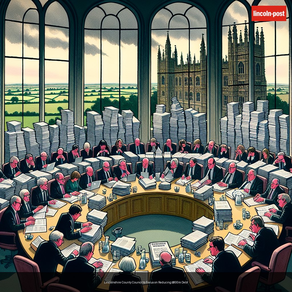 Lincolnshire County Council to Focus on Reducing £800m Debt