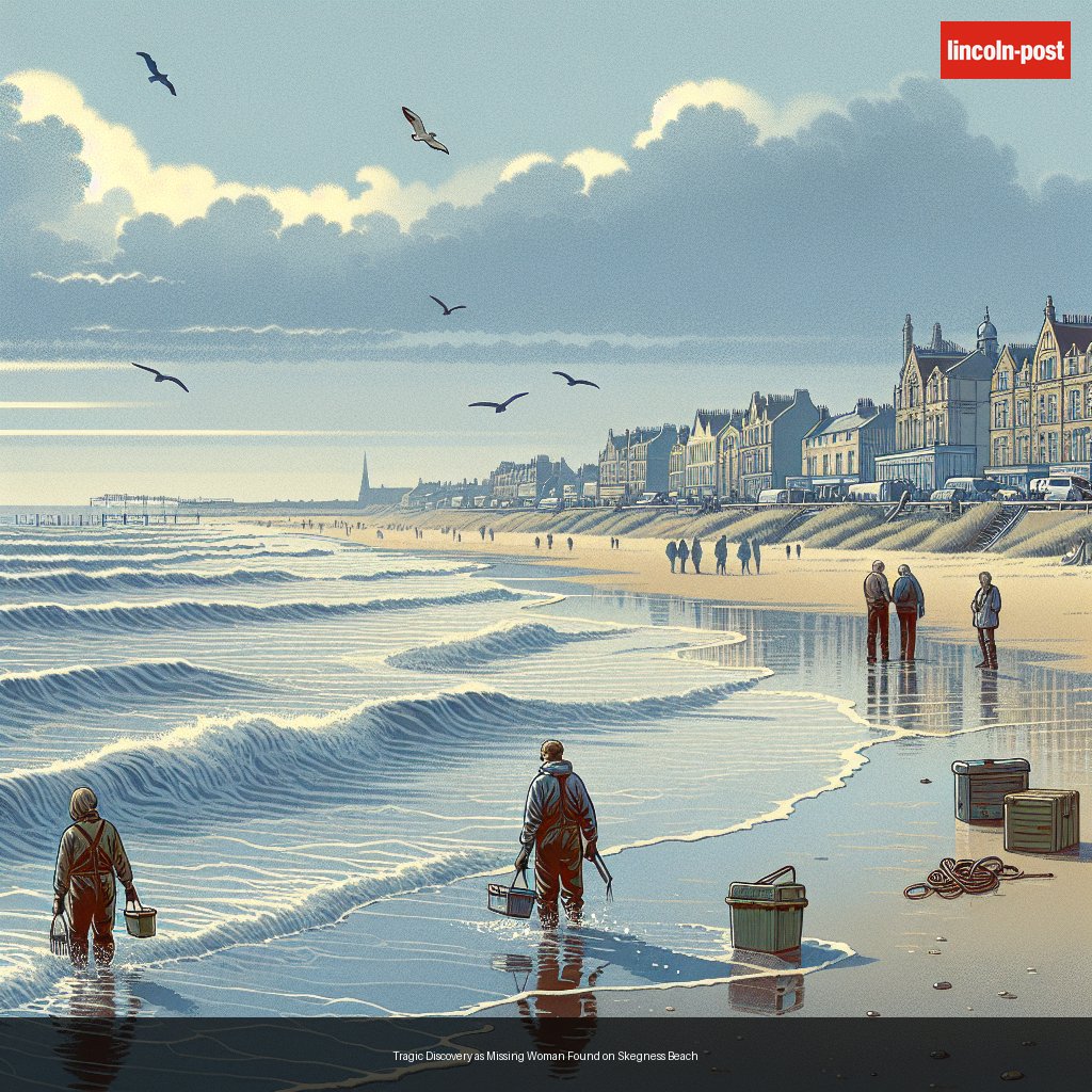 Tragic Discovery as Missing Woman Found on Skegness Beach