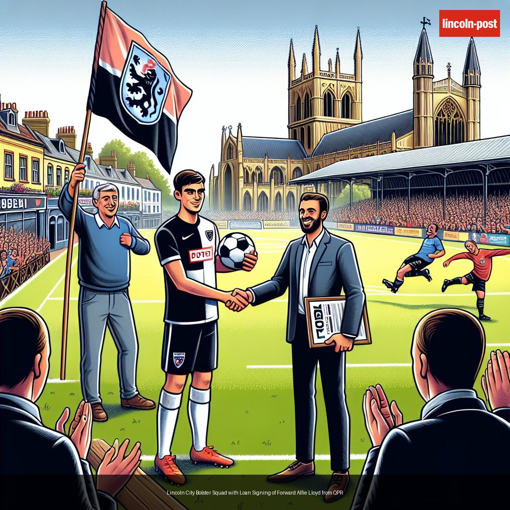 Lincoln City Bolster Squad with Loan Signing of Forward Alfie Lloyd from QPR