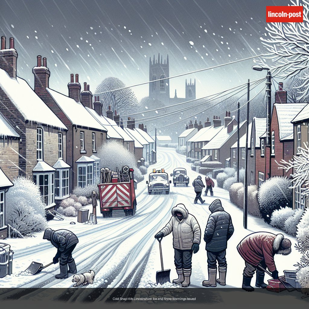 Cold Snap Hits Lincolnshire: Ice and Snow Warnings Issued