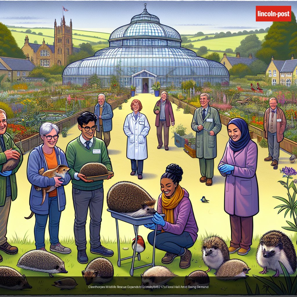 Cleethorpes Wildlife Rescue Expands to Grimsby’s Floral Hall Amid Rising Demand