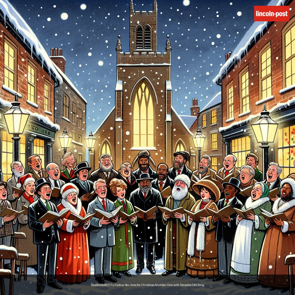 Sleaford’s Festive Rev Aims for Christmas Number One with Decades-Old Song