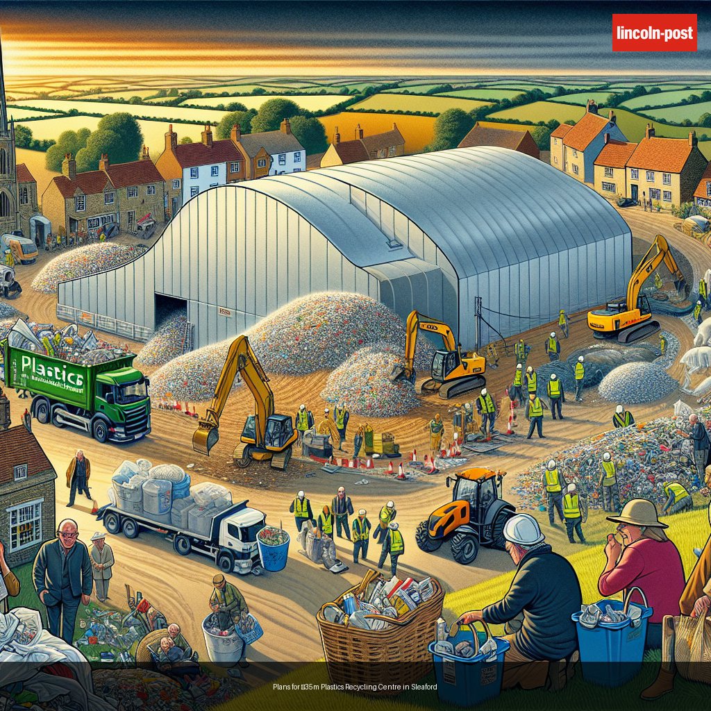 Plans for £35m Plastics Recycling Centre in Sleaford