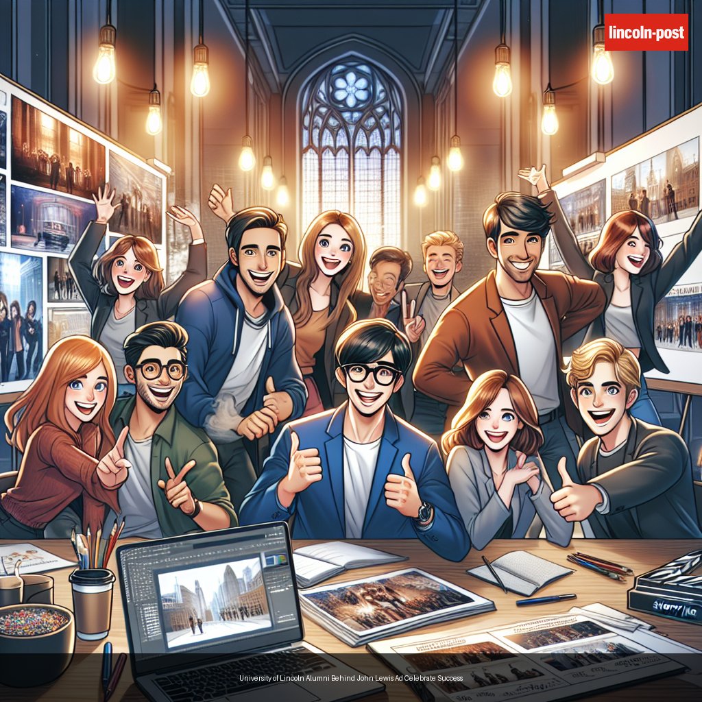 University of Lincoln Alumni Behind John Lewis Ad Celebrate Success