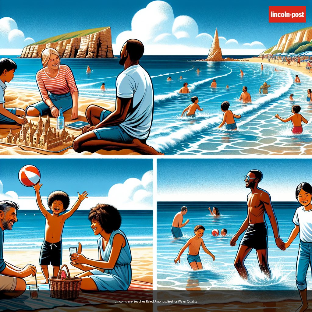 Lincolnshire Beaches Rated Amongst Best for Water Quality