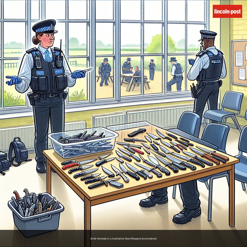 Knife Amnesty in Lincolnshire Sees Weapons Surrendered