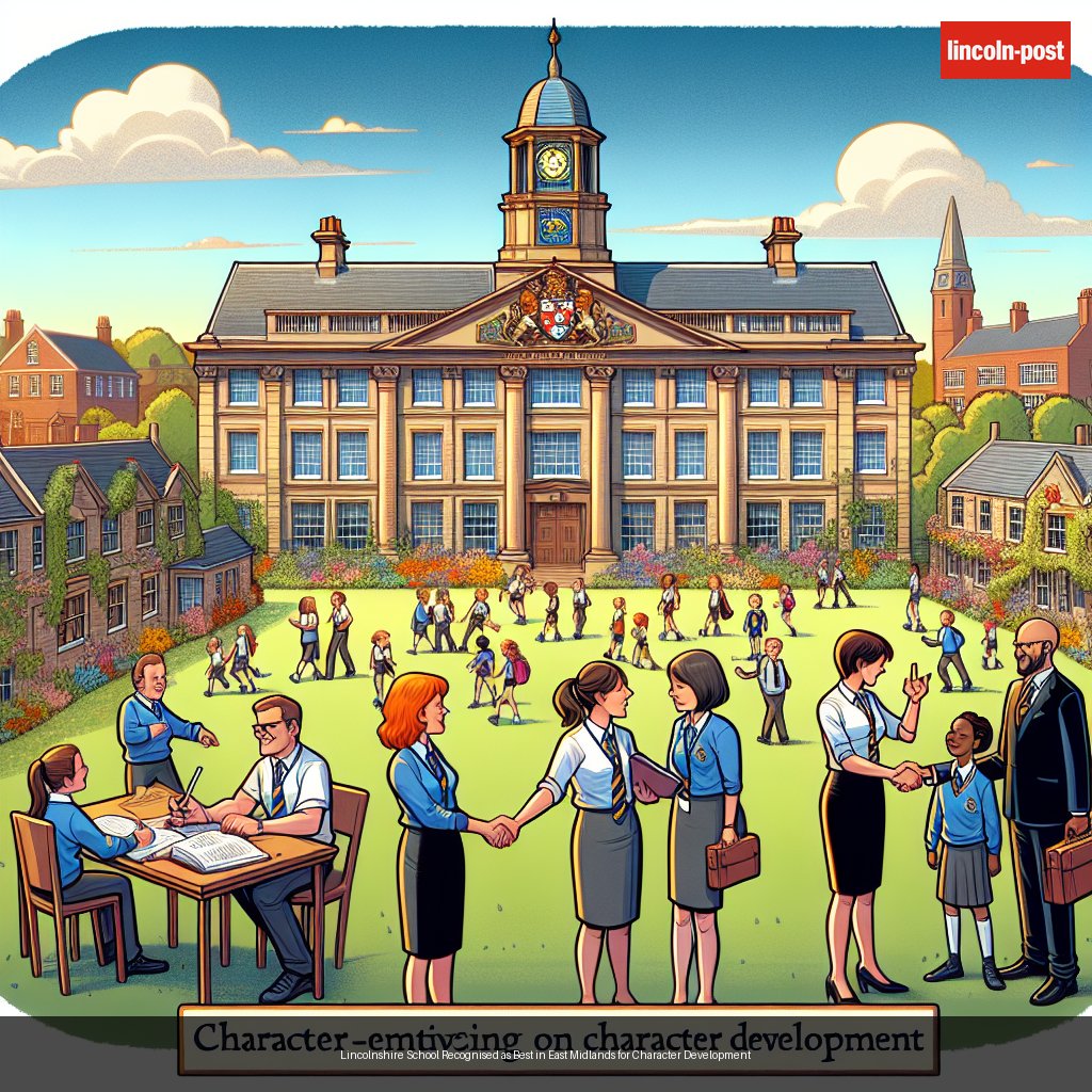 Lincolnshire School Recognised as Best in East Midlands for Character Development