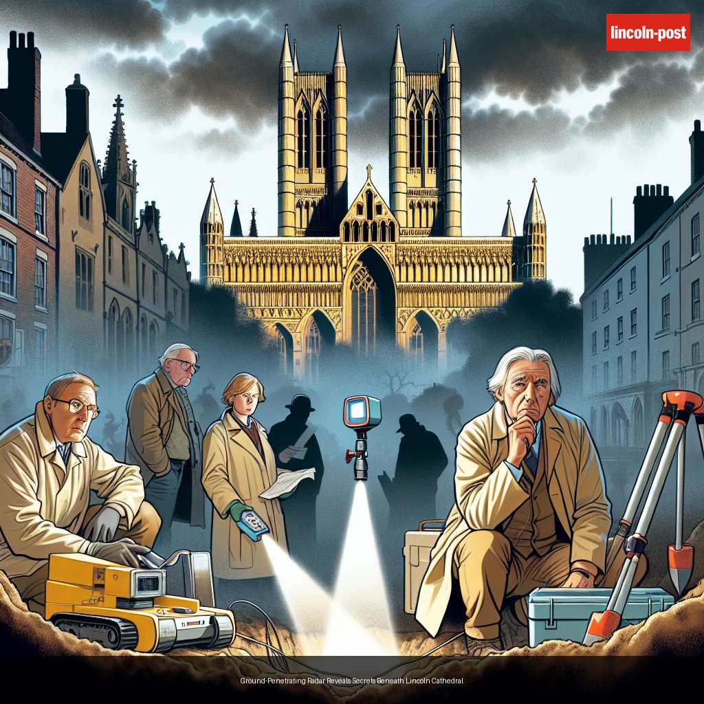 Ground-Penetrating Radar Reveals Secrets Beneath Lincoln Cathedral