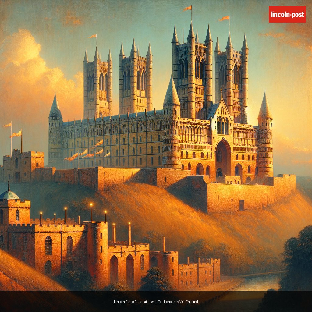 Lincoln Castle Celebrated with Top Honour by Visit England