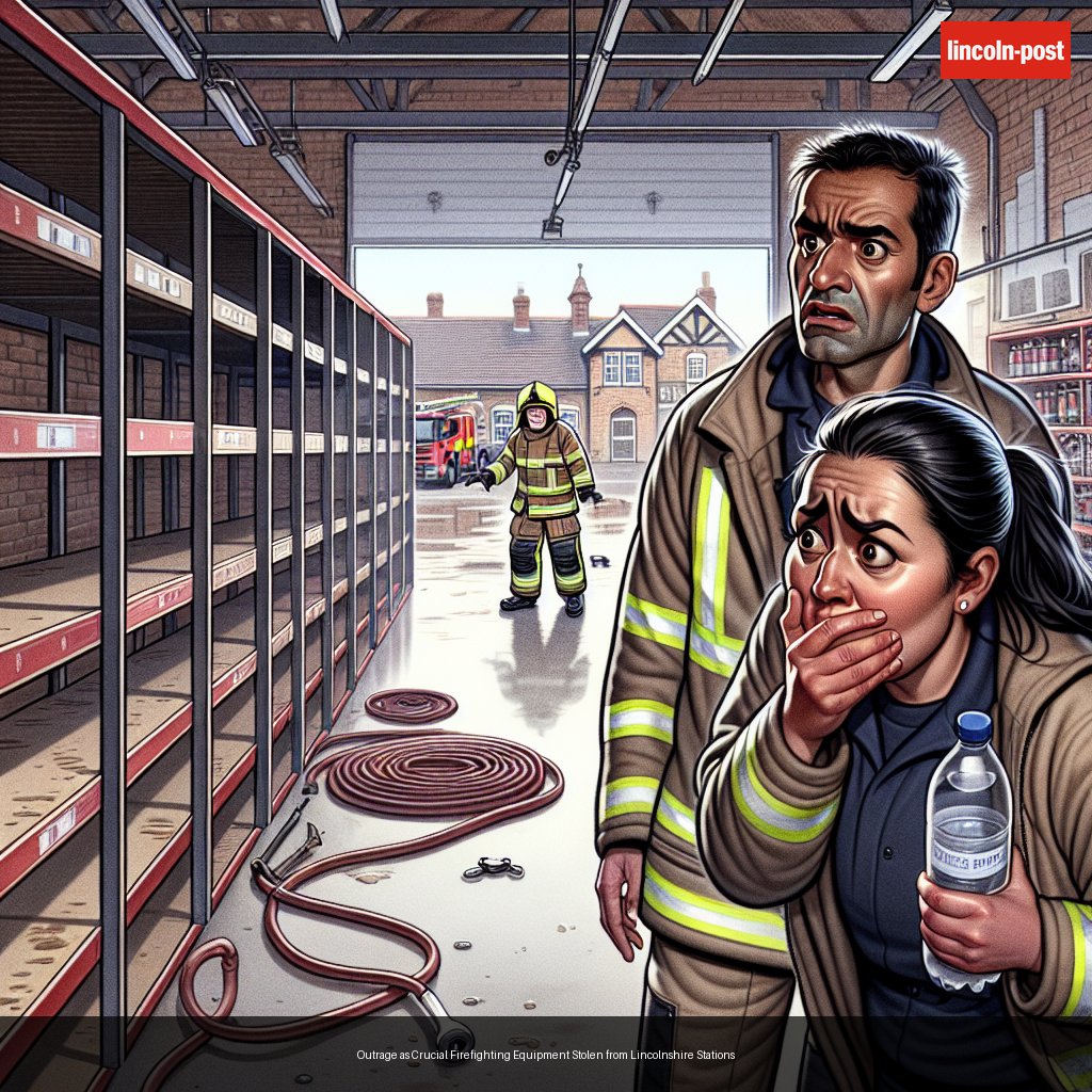 Outrage as Crucial Firefighting Equipment Stolen from Lincolnshire Stations