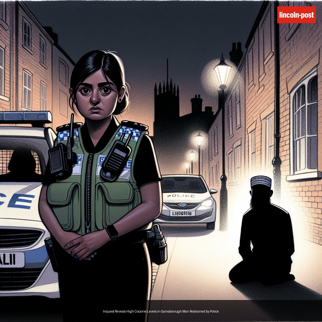 Inquest Reveals High Cocaine Levels in Gainsborough Man Restrained by Police