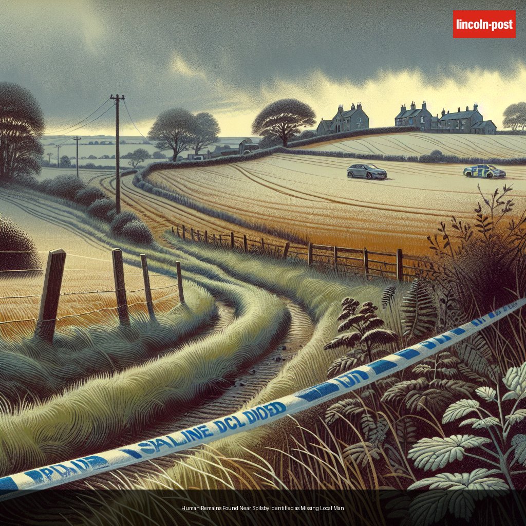 Human Remains Found Near Spilsby Identified as Missing Local Man