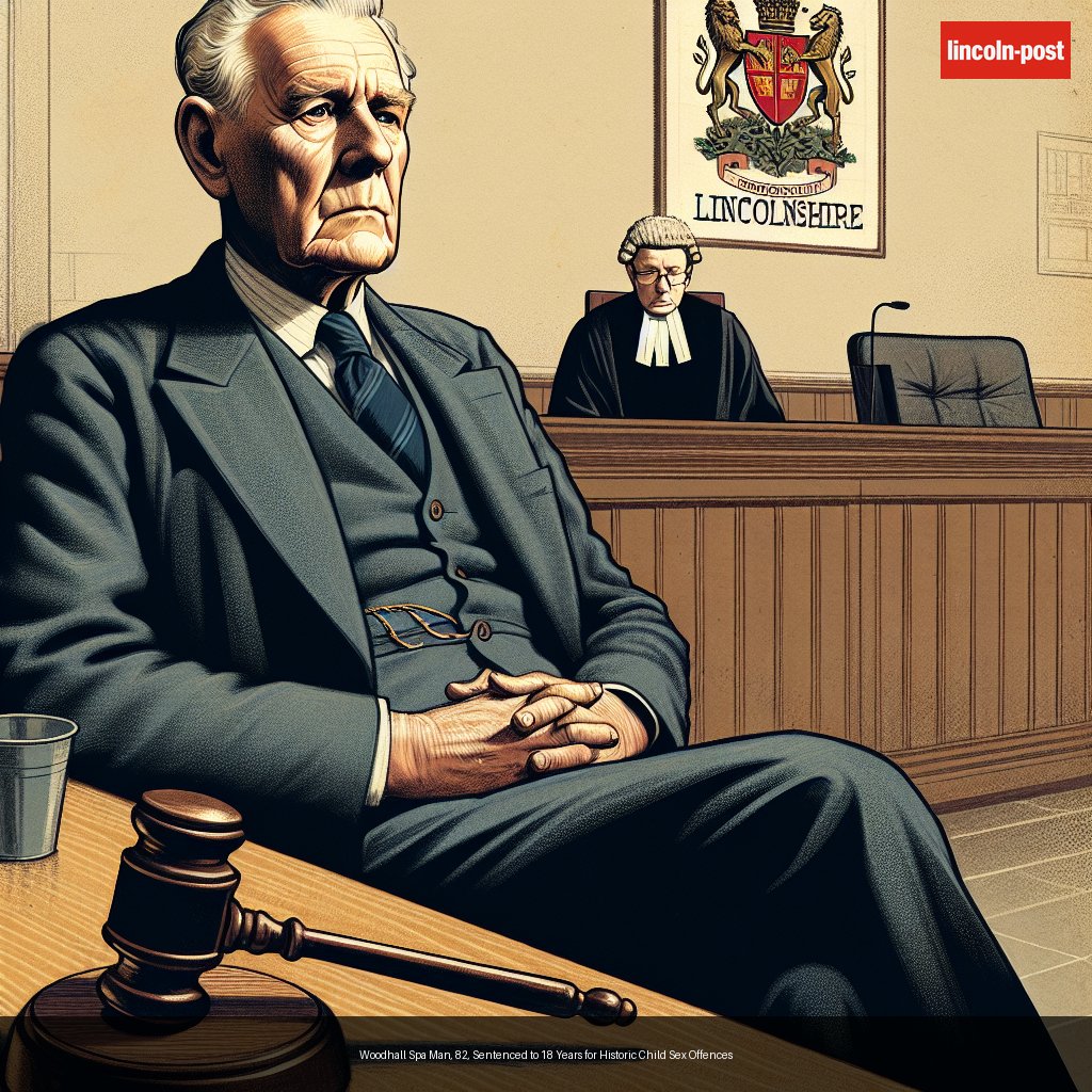 Woodhall Spa Man, 82, Sentenced to 18 Years for Historic Child Sex Offences