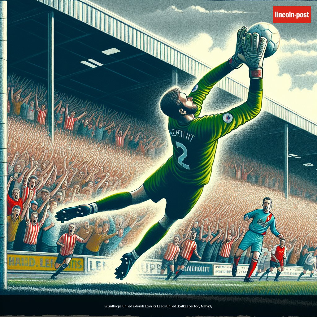 Scunthorpe United Extends Loan for Leeds United Goalkeeper Rory Mahady