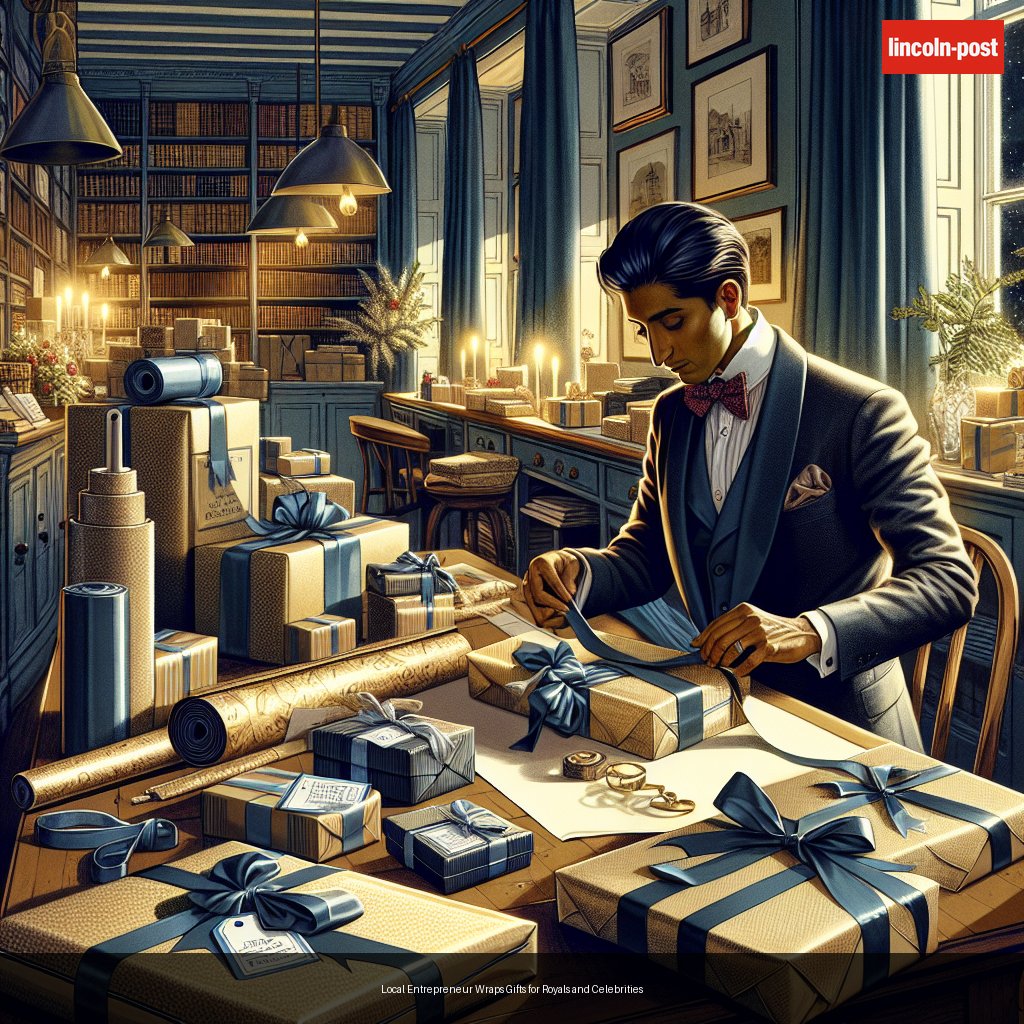 Local Entrepreneur Wraps Gifts for Royals and Celebrities