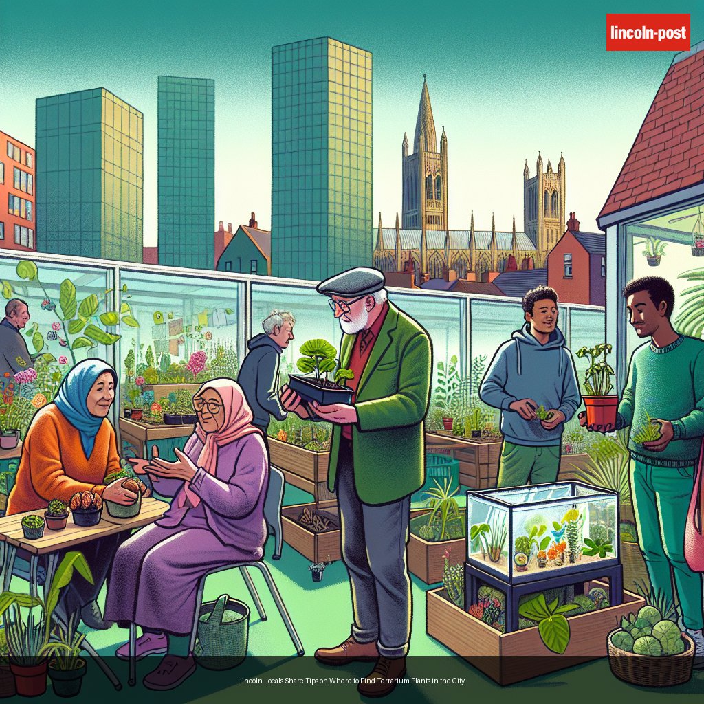 Lincoln Locals Share Tips on Where to Find Terrarium Plants in the City