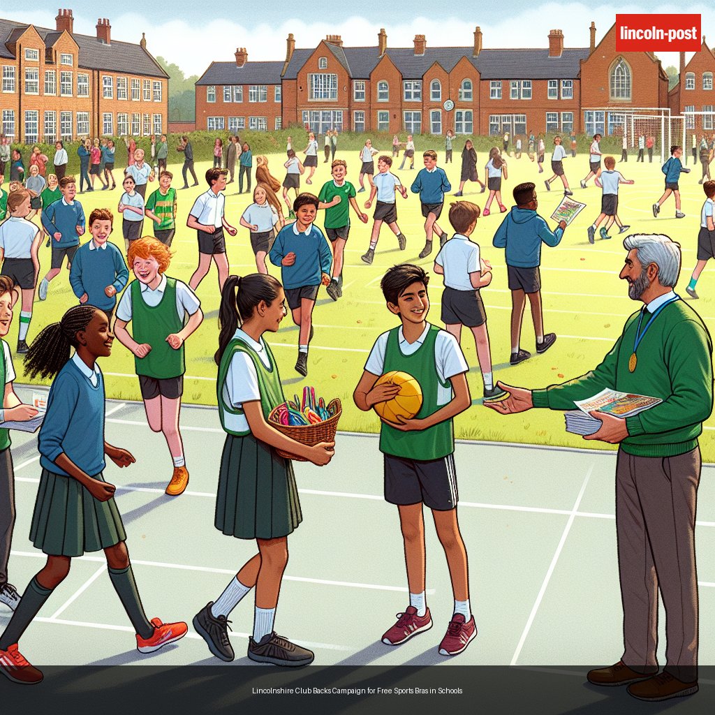 Lincolnshire Club Backs Campaign for Free Sports Bras in Schools