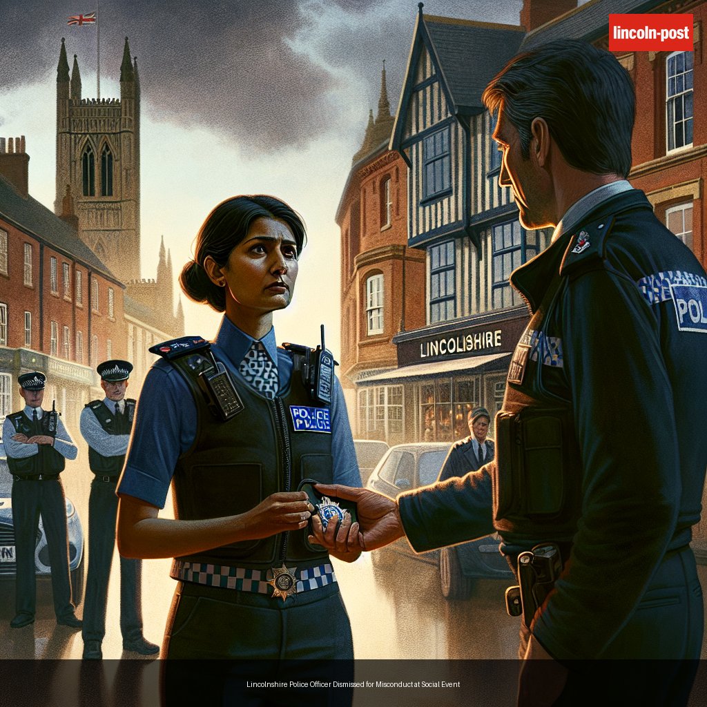 Lincolnshire Police Officer Dismissed for Misconduct at Social Event