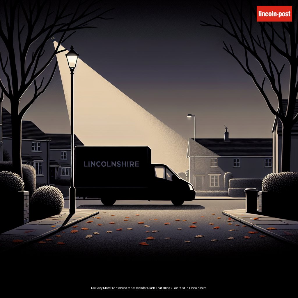 Delivery Driver Sentenced to Six Years for Crash That Killed 7-Year-Old in Lincolnshire