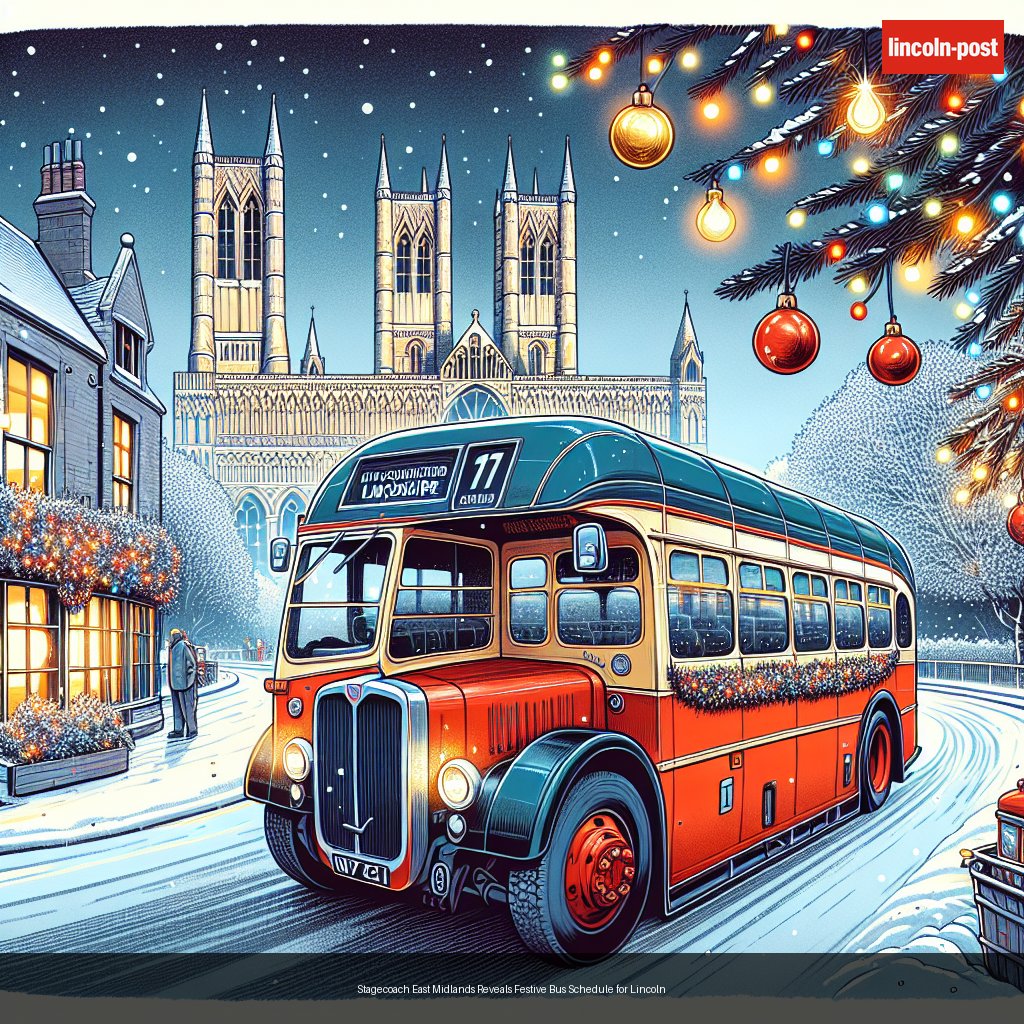 Stagecoach East Midlands Reveals Festive Bus Schedule for Lincoln