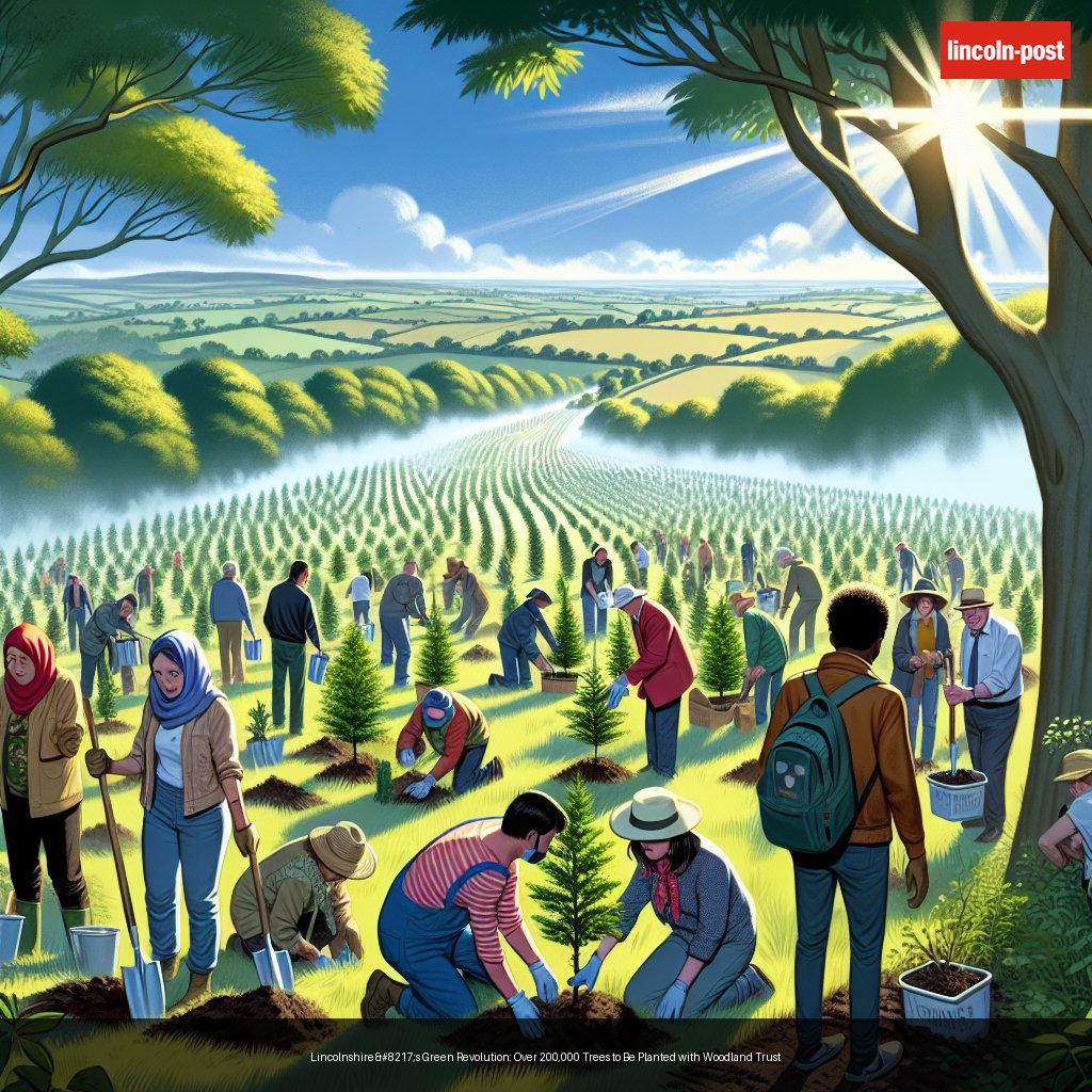 Lincolnshire’s Green Revolution: Over 200,000 Trees to Be Planted with Woodland Trust