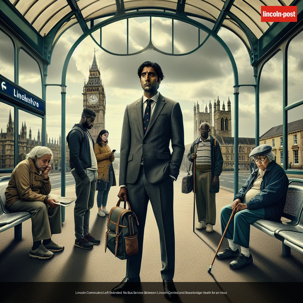 Lincoln Commuters Left Stranded: No Bus Service Between Lincoln Central and Bracebridge Heath for an Hour