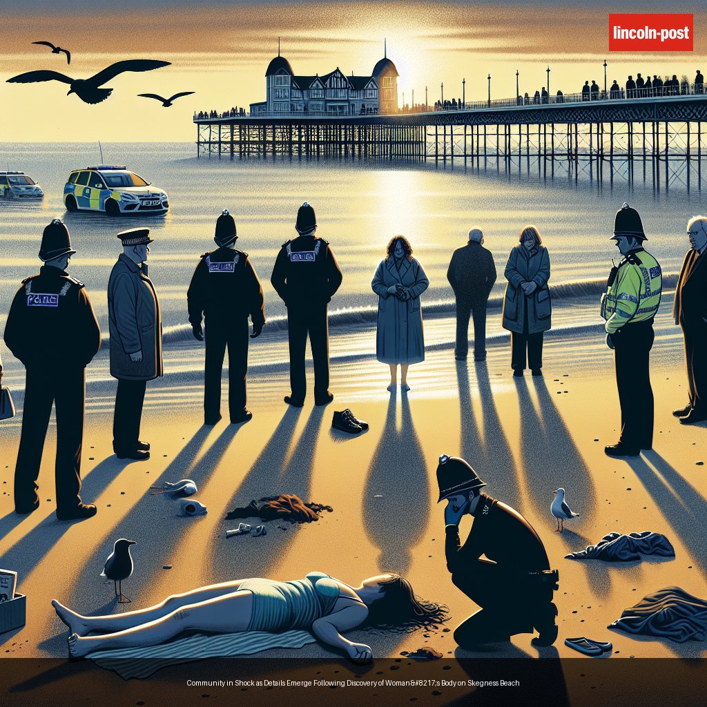 Community in Shock as Details Emerge Following Discovery of Woman’s Body on Skegness Beach