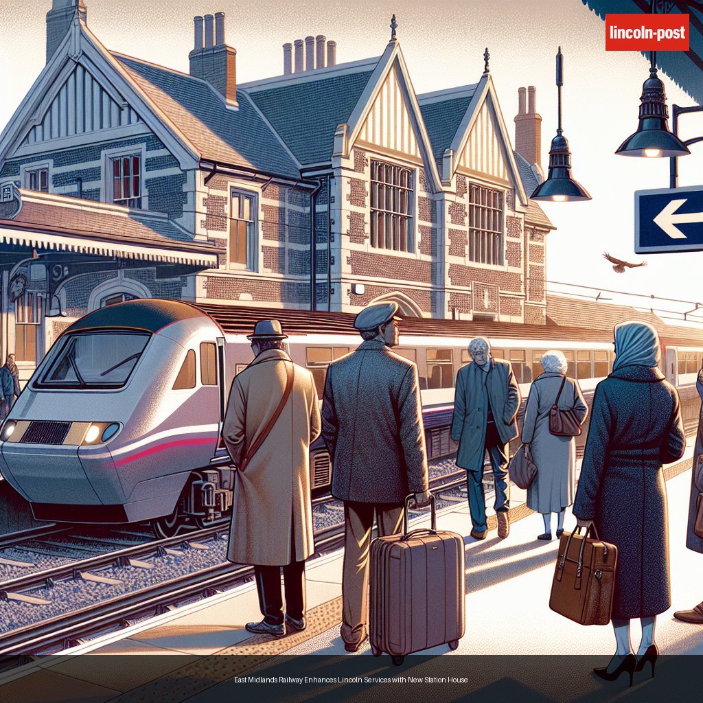 East Midlands Railway Enhances Lincoln Services with New Station House