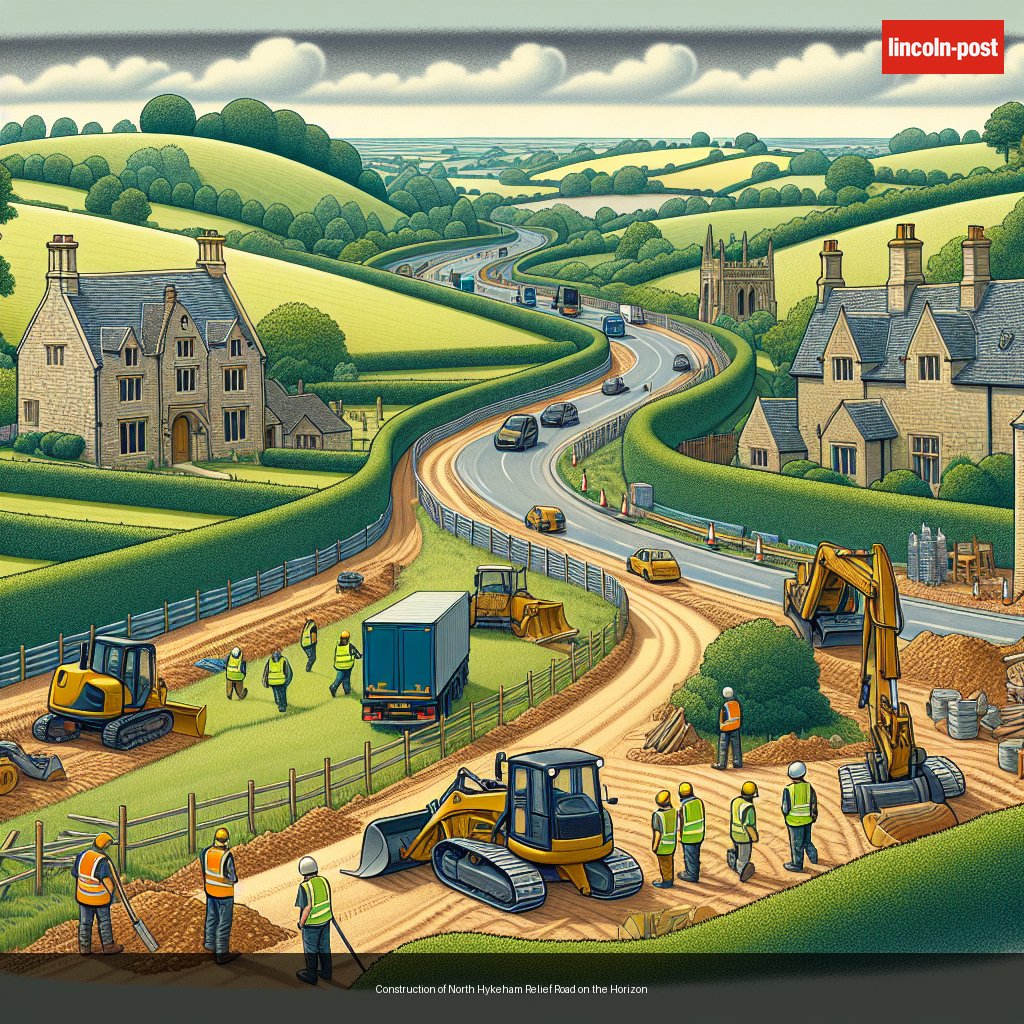 Construction of North Hykeham Relief Road on the Horizon