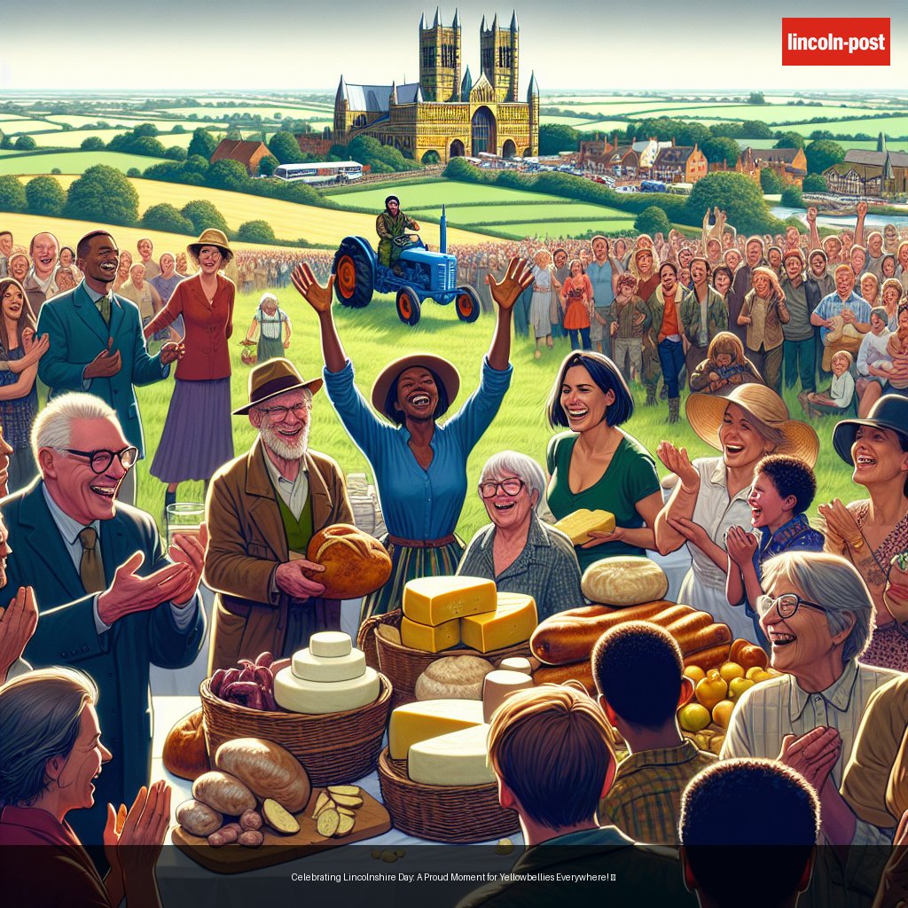 Celebrating Lincolnshire Day: A Proud Moment for Yellowbellies Everywhere! 🚜