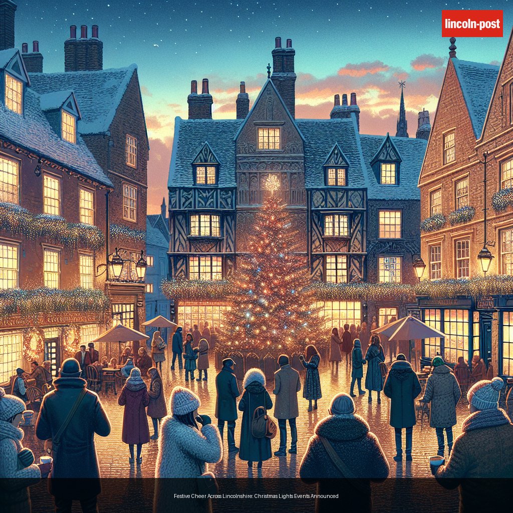 Festive Cheer Across Lincolnshire: Christmas Lights Events Announced