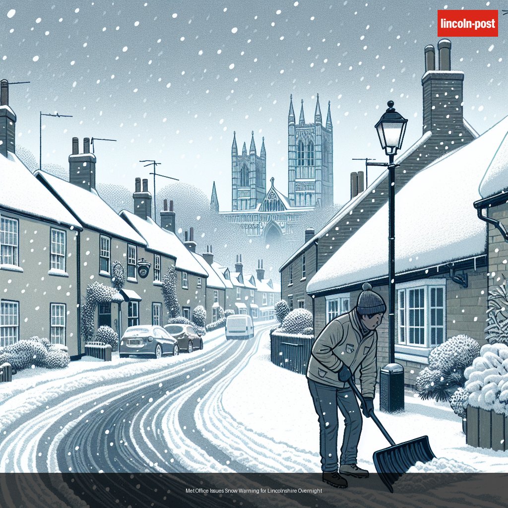 Met Office Issues Snow Warning for Lincolnshire Overnight