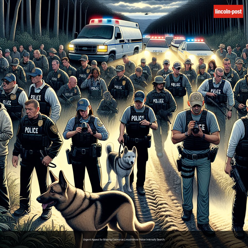 Urgent Appeal for Missing Connor as Lincolnshire Police Intensify Search