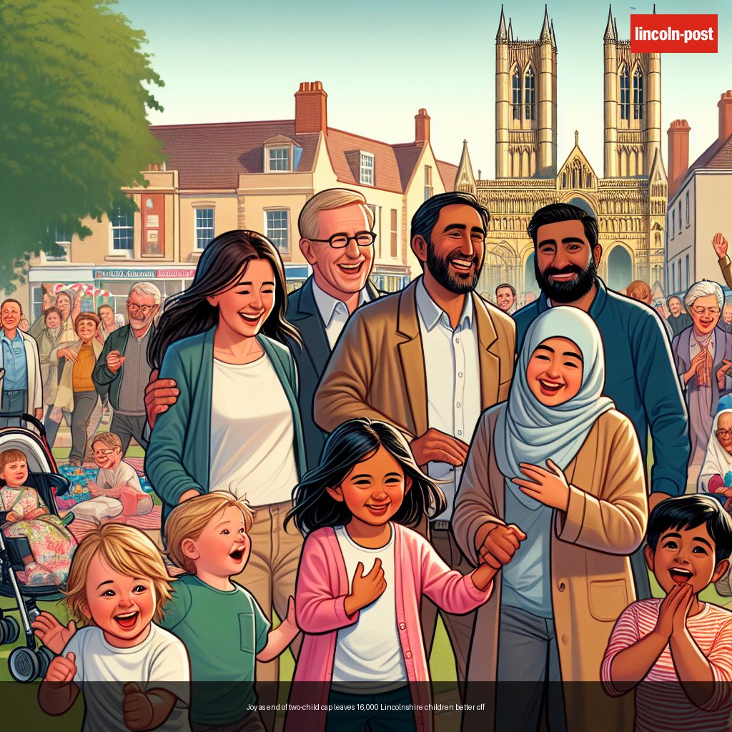 Joy as end of two-child cap leaves 16,000 Lincolnshire children better off