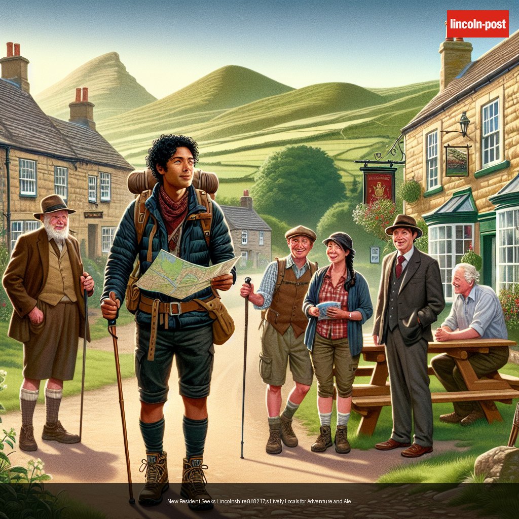 New Resident Seeks Lincolnshire’s Lively Locals for Adventure and Ale