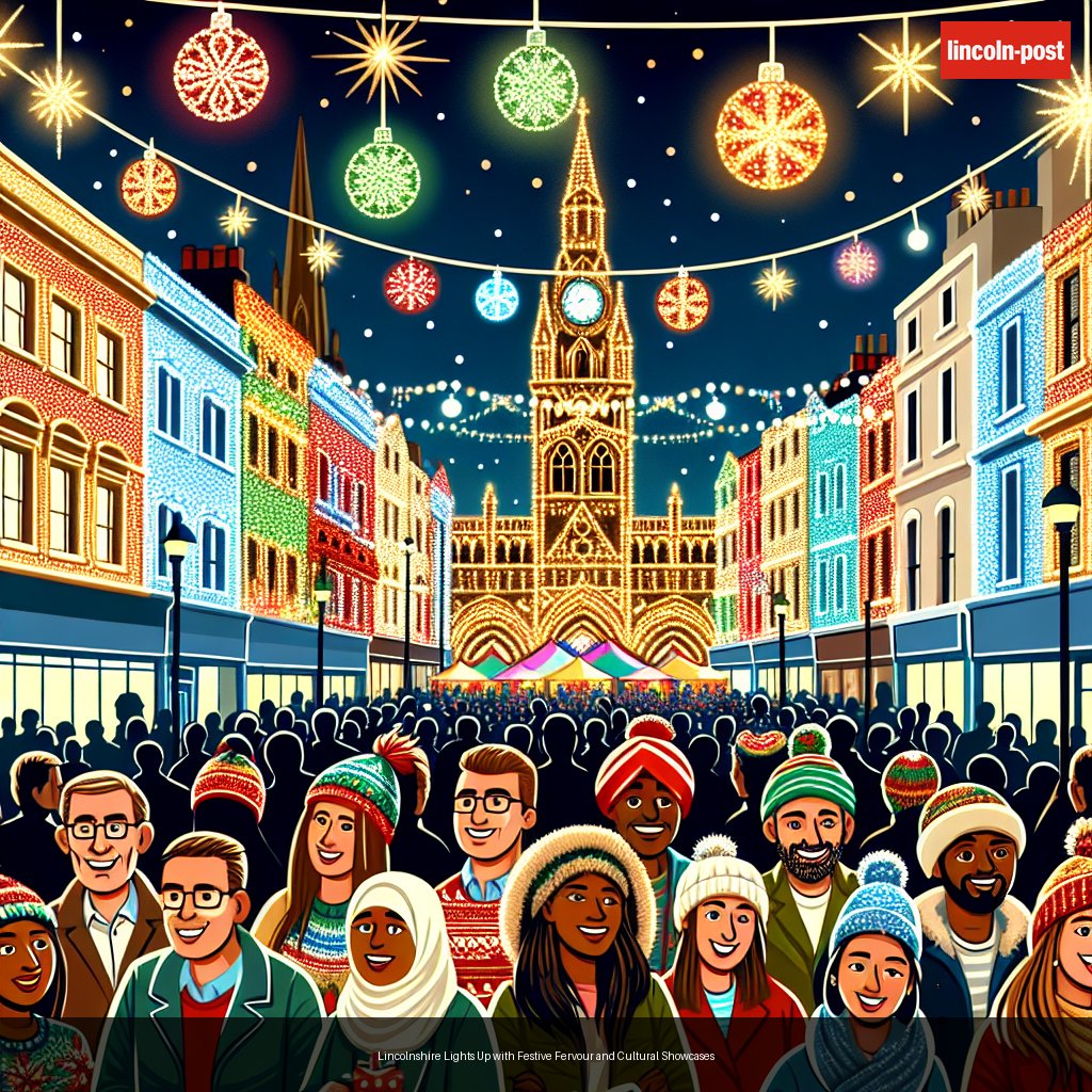 Lincolnshire Lights Up with Festive Fervour and Cultural Showcases