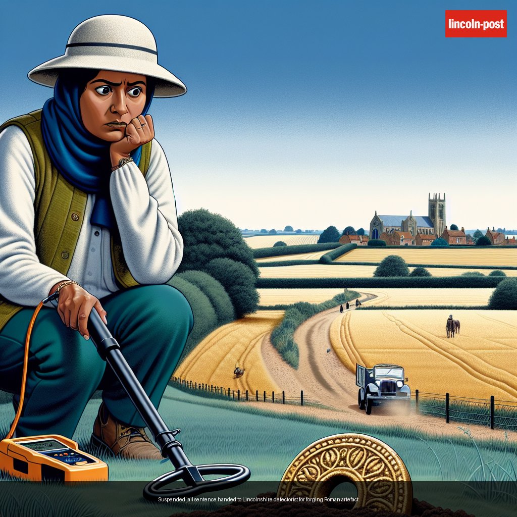 Suspended jail sentence handed to Lincolnshire detectorist for forging Roman artefact