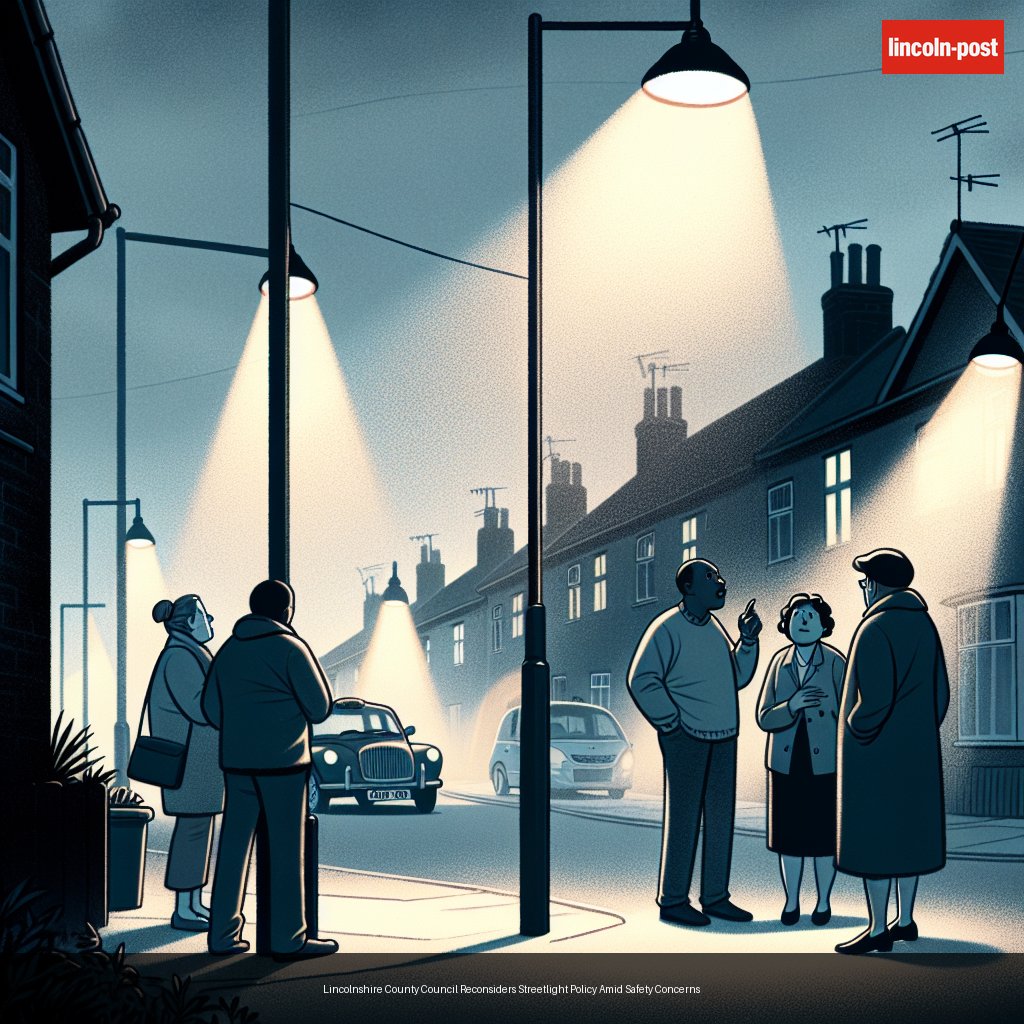 Lincolnshire County Council Reconsiders Streetlight Policy Amid Safety Concerns