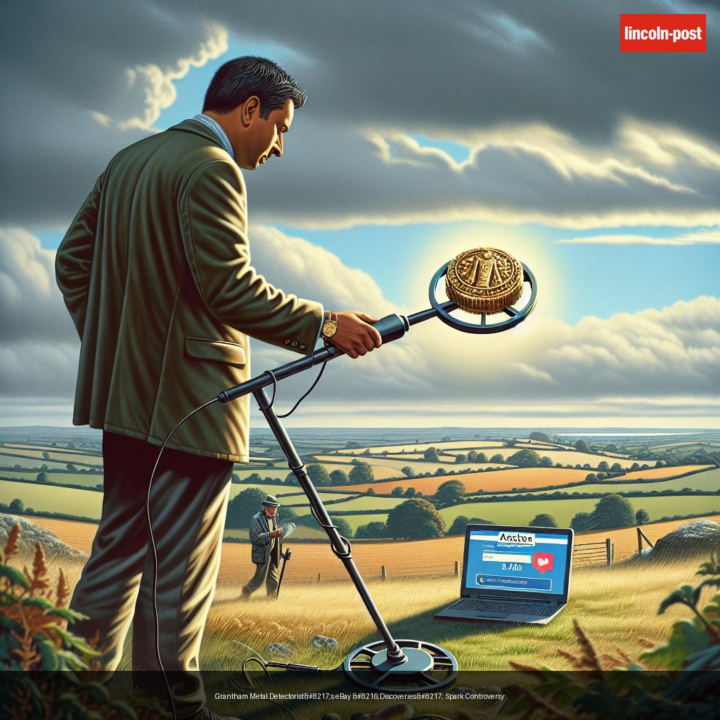 Grantham Metal Detectorist’s eBay ‘Discoveries’ Spark Controversy