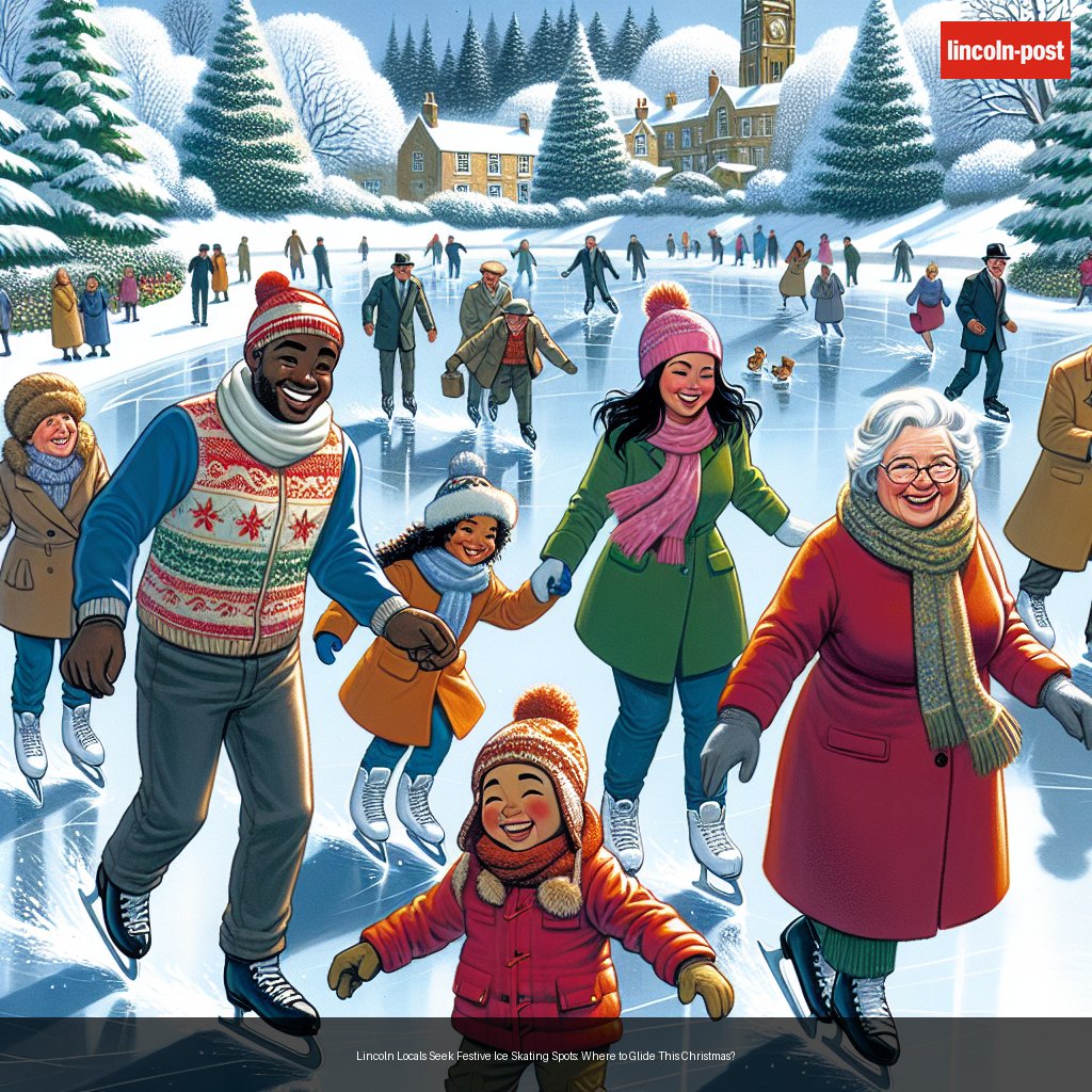 Lincoln Locals Seek Festive Ice Skating Spots: Where to Glide This Christmas?
