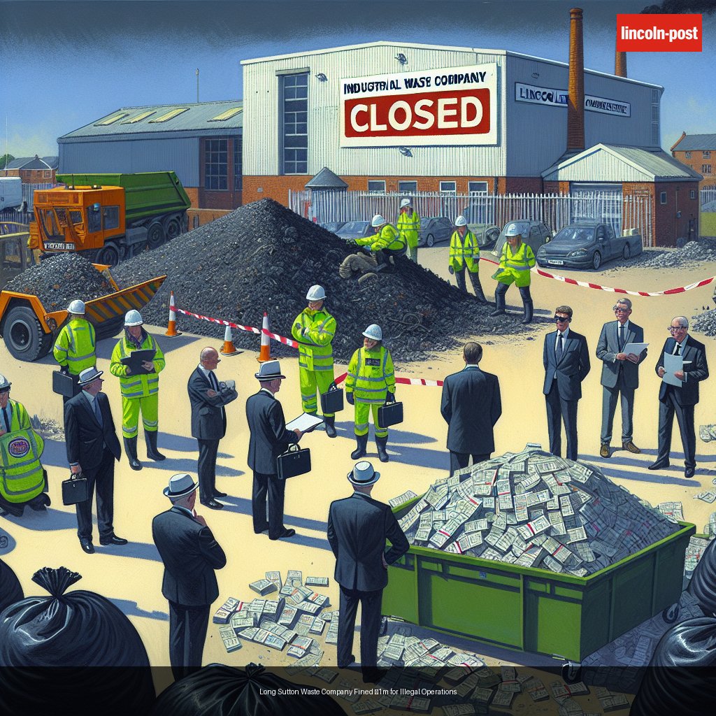 Long Sutton Waste Company Fined £1m for Illegal Operations