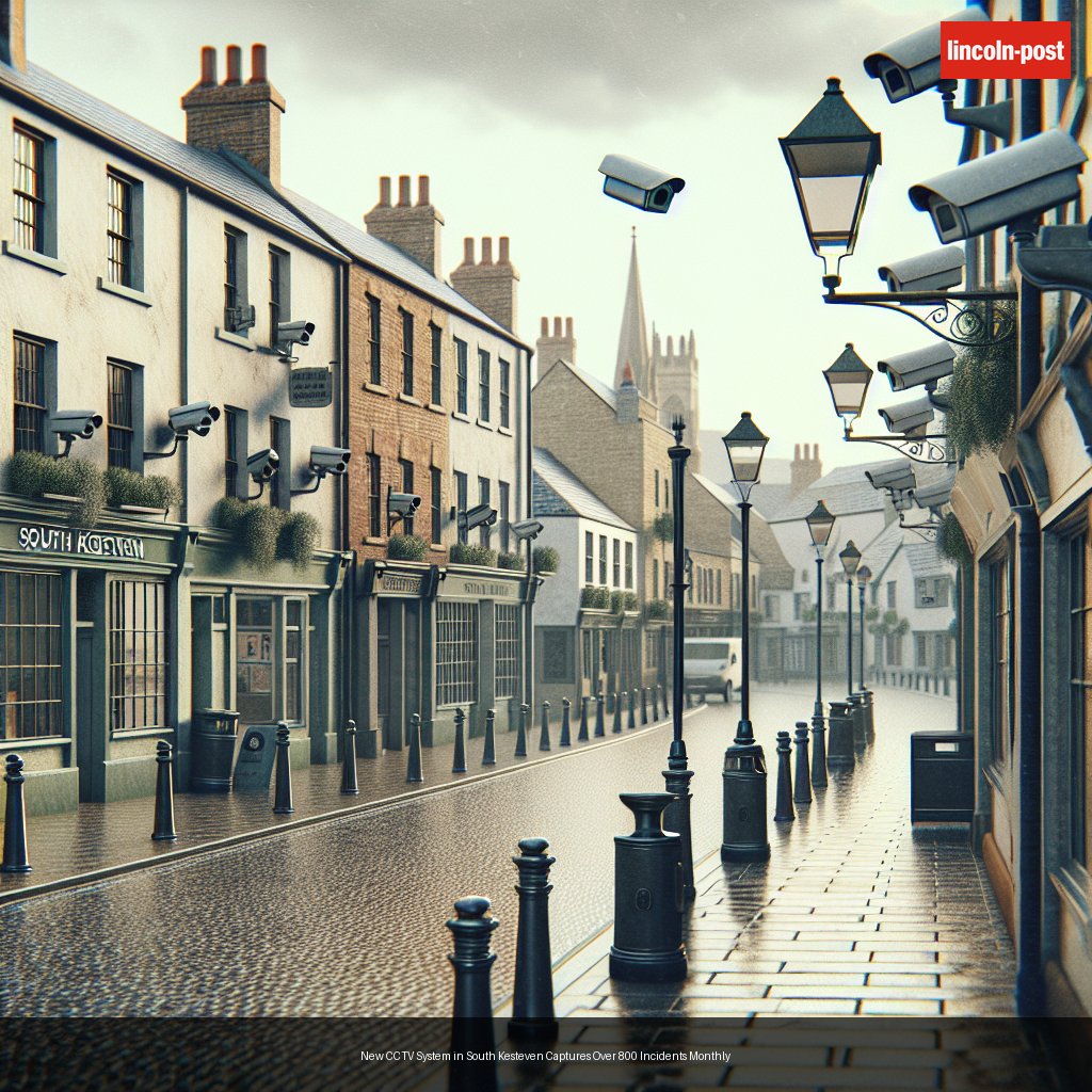 New CCTV System in South Kesteven Captures Over 800 Incidents Monthly