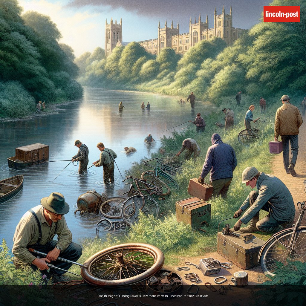 Rise in Magnet Fishing Reveals Hazardous Items in Lincolnshire’s Rivers