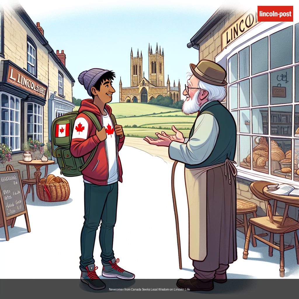Newcomer from Canada Seeks Local Wisdom on Lincoln Life