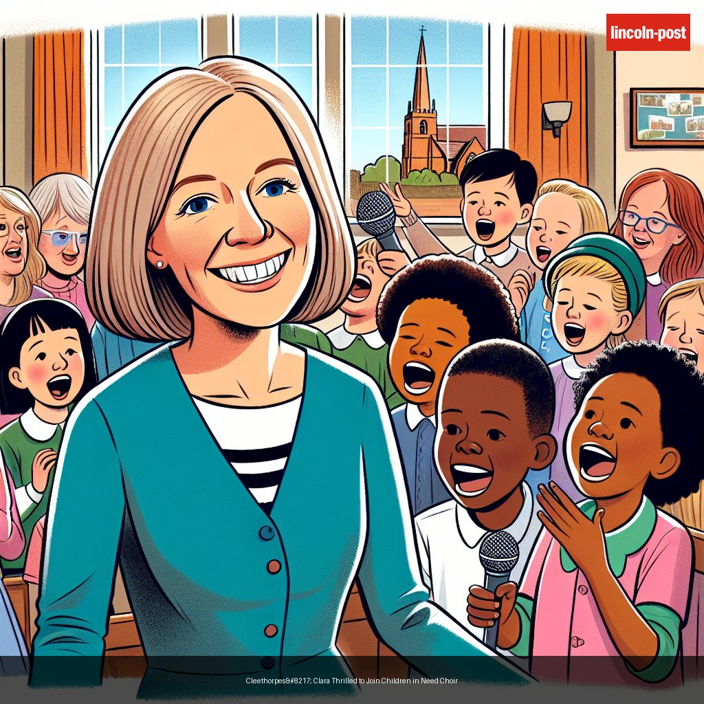 Cleethorpes’ Clara Thrilled to Join Children in Need Choir