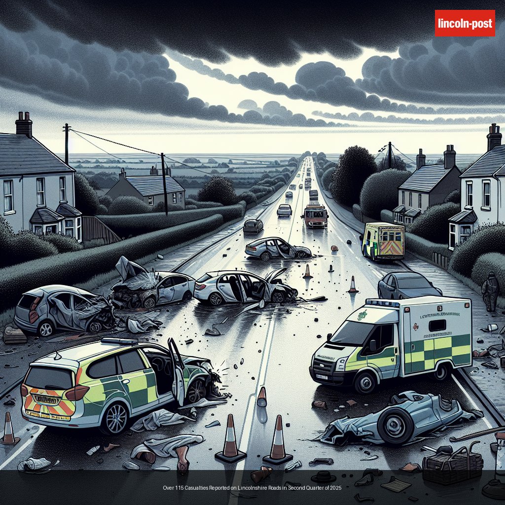 Over 115 Casualties Reported on Lincolnshire Roads in Second Quarter of 2025